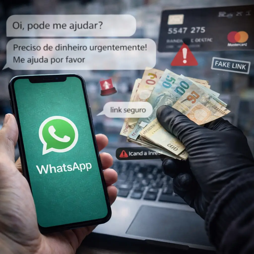 golpes no WhatsApp estão aumentando