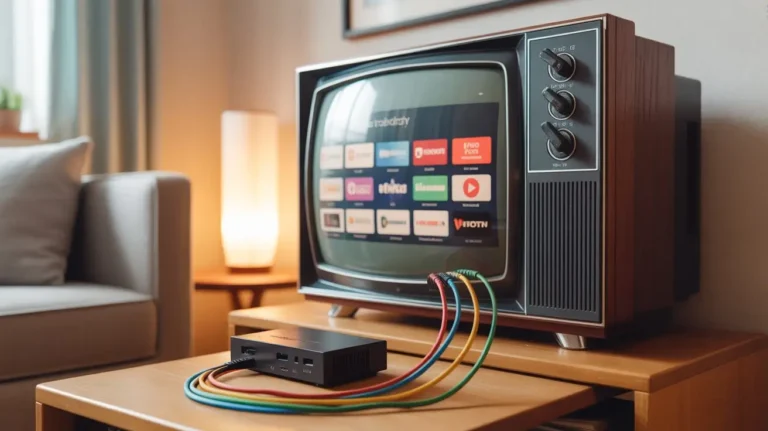 TV antiga sem HDMI
