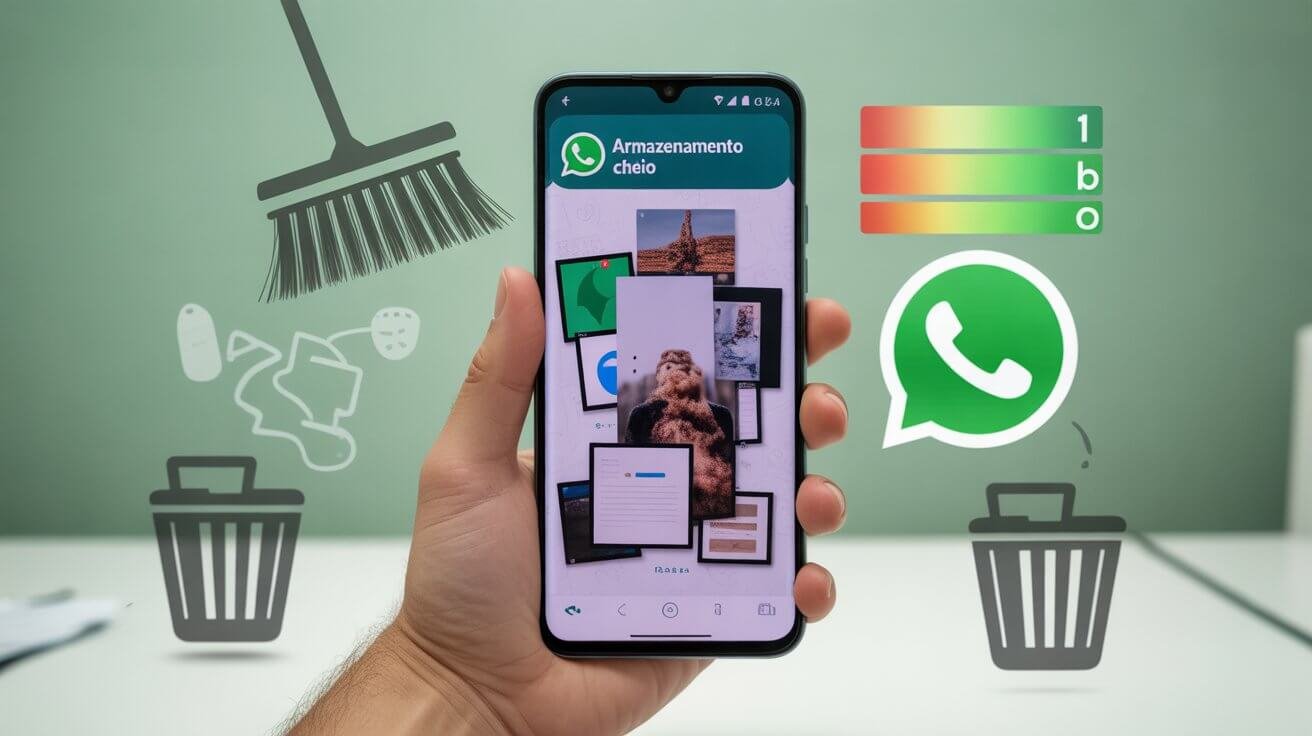 limpador para WhatsApp