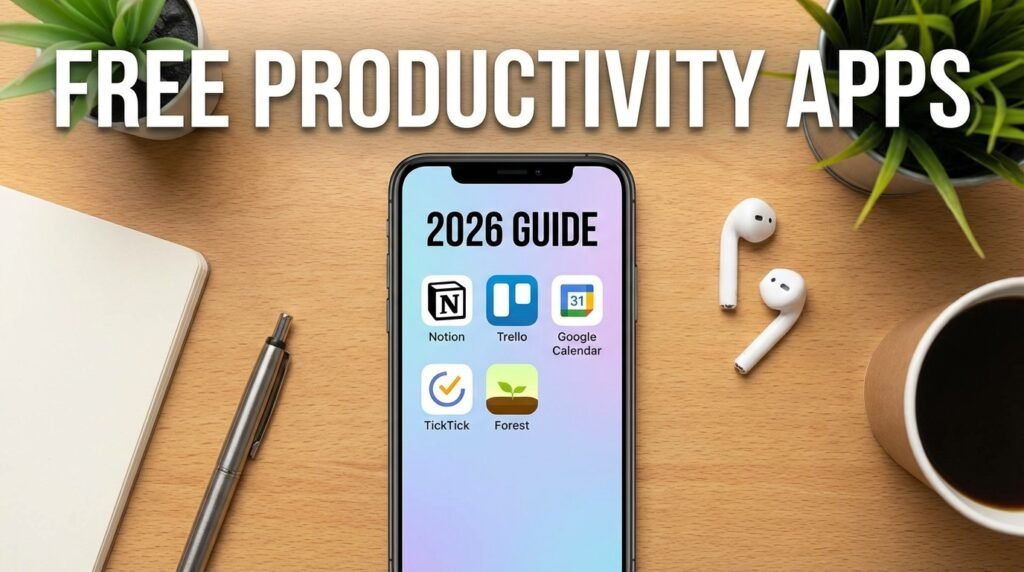 Apps Grátis Produtividade: Guia 2026 para Iniciantes
