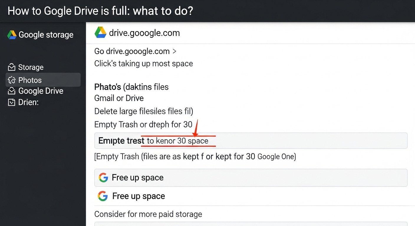 liberar espaço Google Drive lotado