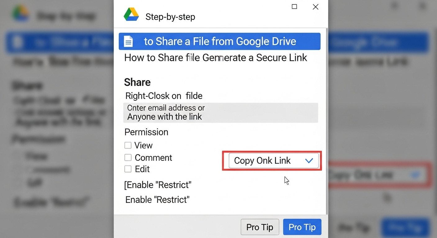 compartilhar arquivo Google Drive