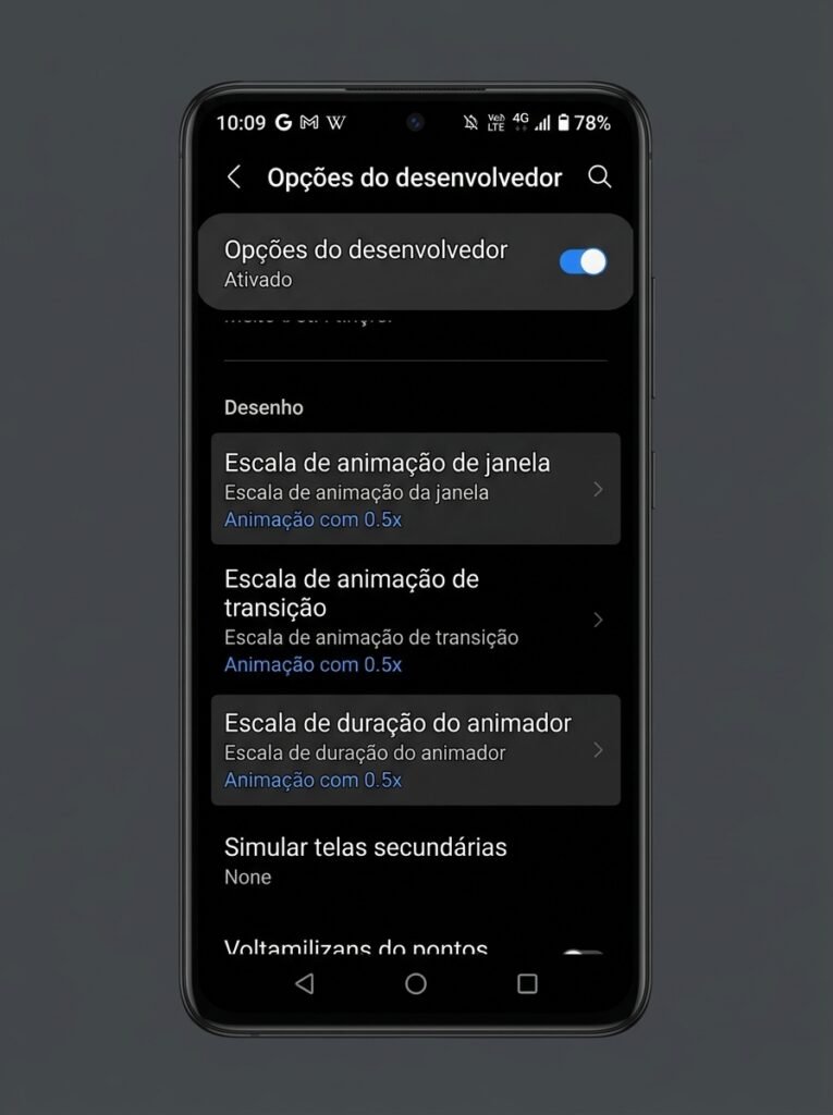 Acelerar o Samsung Galaxy Lento