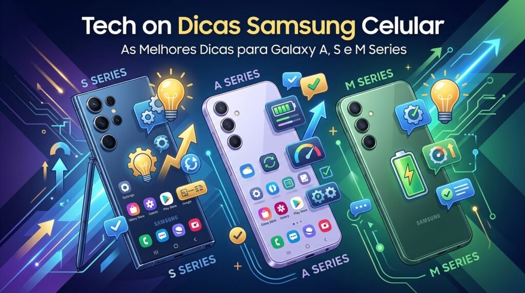 Tech on Dicas Samsung Celular | As Melhores Dicas para Galaxy A, S e M Series em 2026