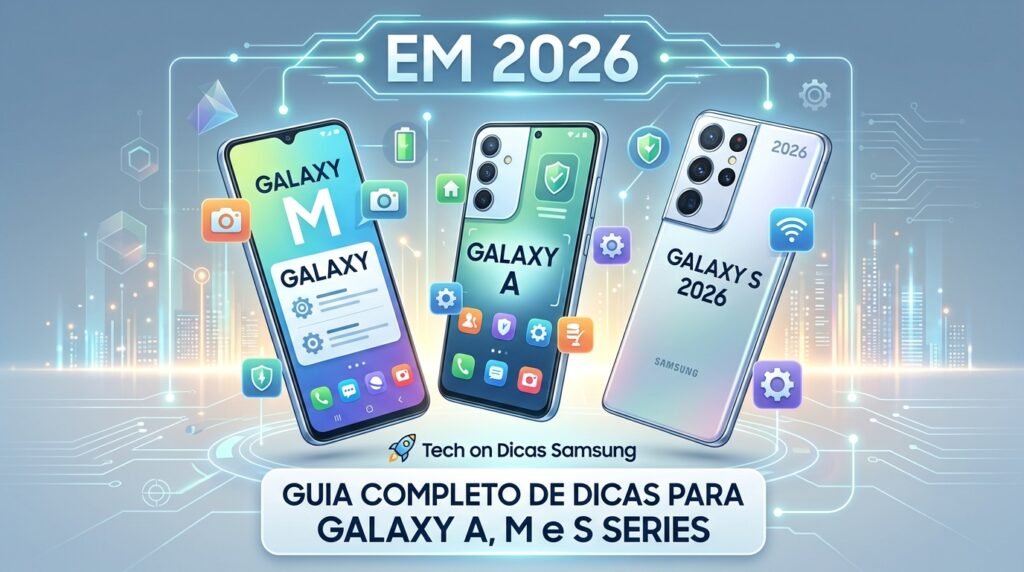 Tech on Dicas Samsung | Guia Completo de Dicas para Galaxy A, M e S Series em 2026