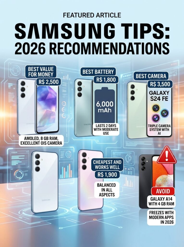 Recomendacao do Tech on Dicas Samsung