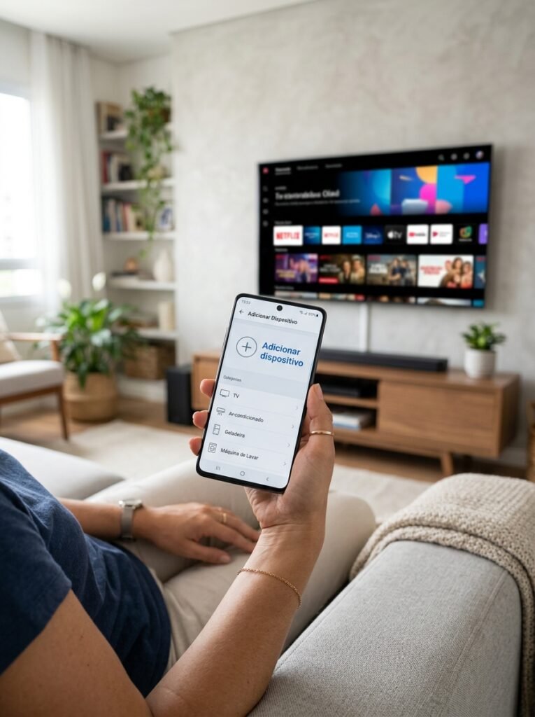 Controle da LG Smart TV