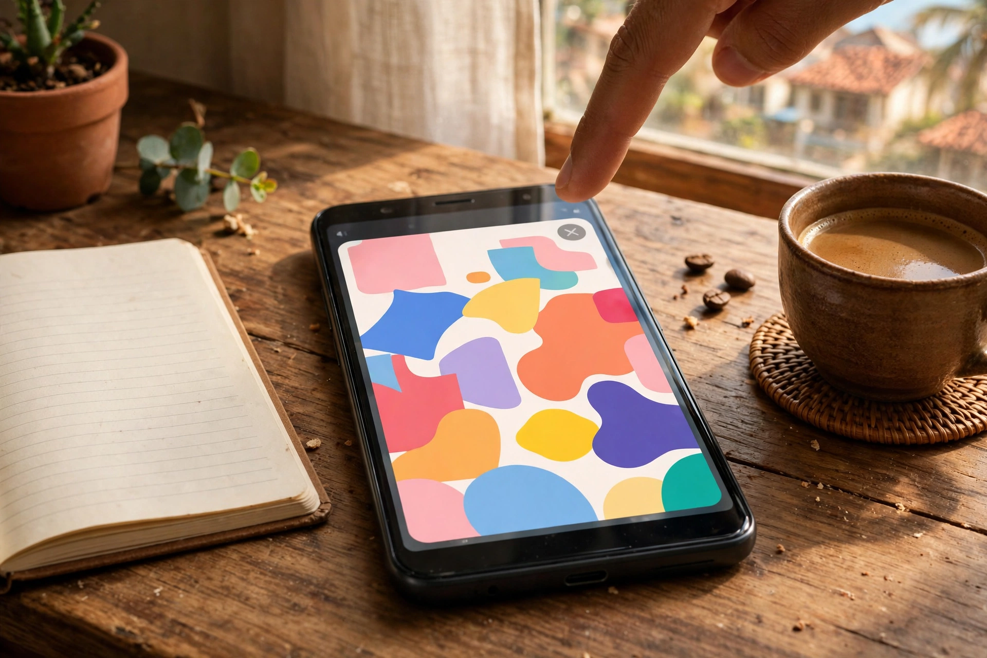 Como bloquear anúncios android: celular com pop-up de anúncio cobrindo a tela