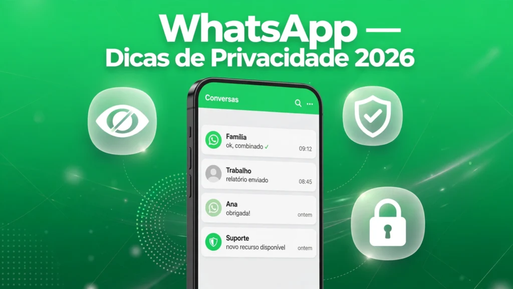 Tech on Dicas WhatsApp — Melhores Dicas de Privacidade e Configurações em 2026