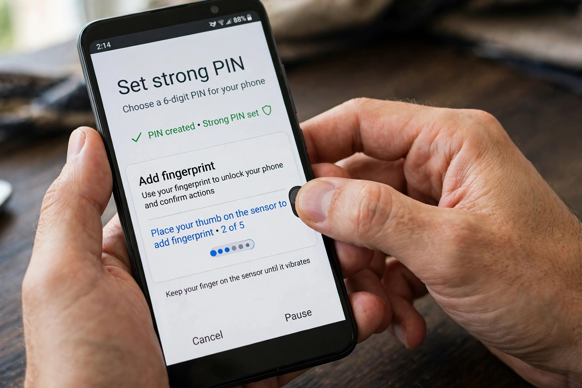Como proteger o celular contra roubo: senha forte e biometria no Android
